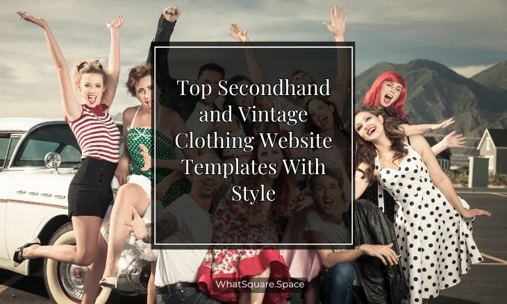 Top 5 Secondhand and Vintage Clothing Website Templates With Style 2025
